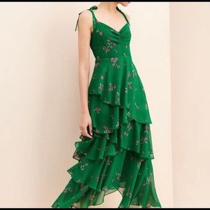 Flynn Skye Tiered Midi Dress